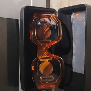 Versace Light Azure Transparent Orange Glasses